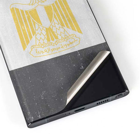 Egypt Flag Distressed Galaxy S22 Ultra Skin